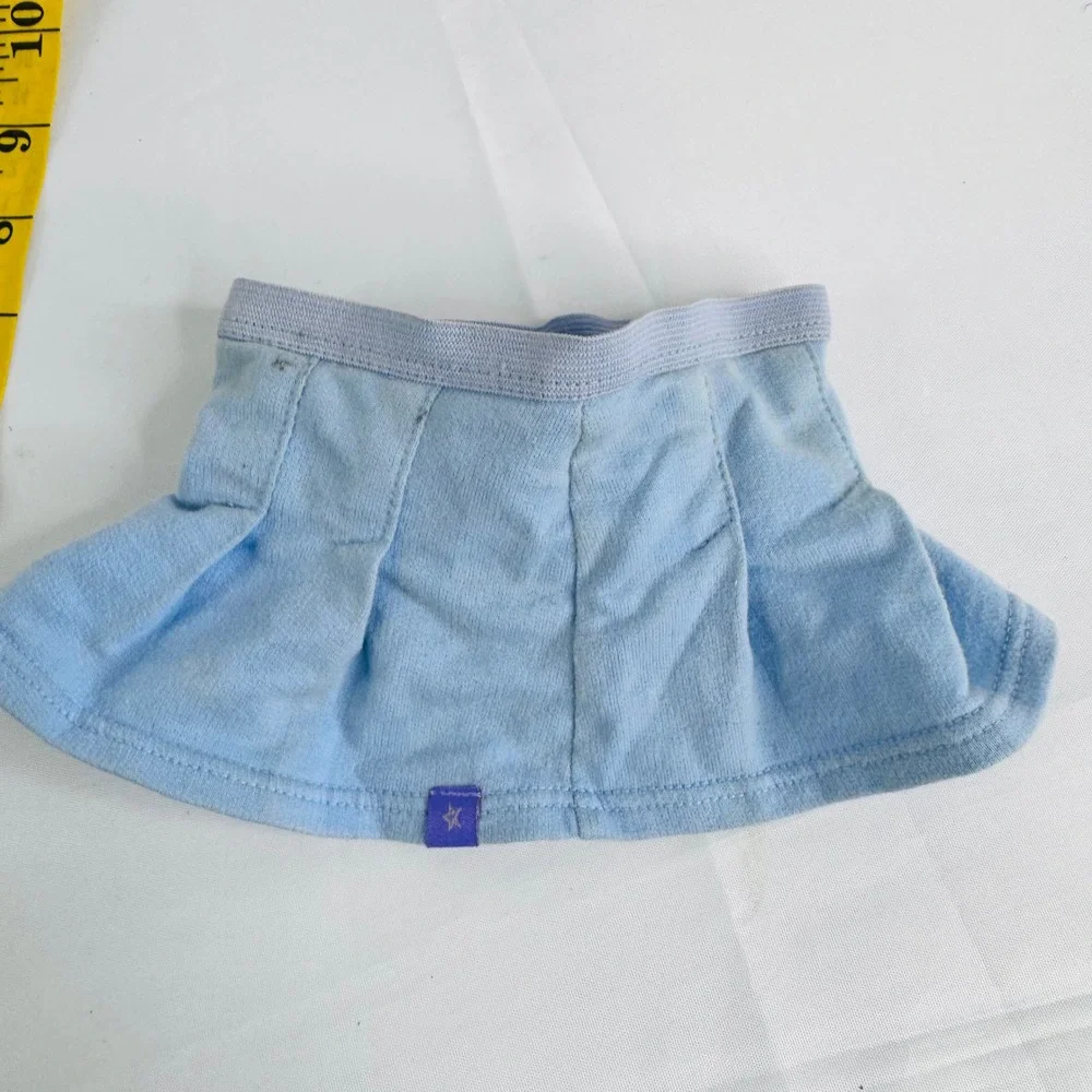 American Girl Doll Light Blue Pleated Skort Outfit Accessory Kids Toy‎
